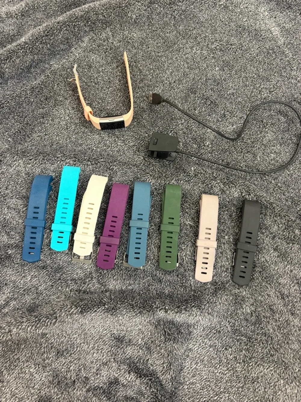 Fitbit with Style Replacement Band Bundle with Charger - Assorted Colors